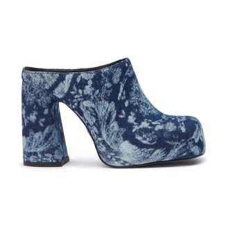 PLATAFORMAS DENIM FLORAL 