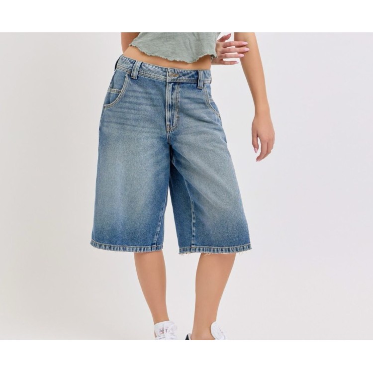 BERMUDA CULOTTE DENIM