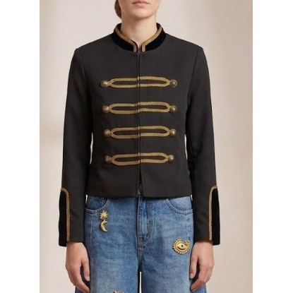 JACKET NAPOLEON AZUL MARINO DORADO