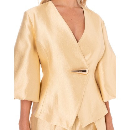 BLAZER DORADO METAL