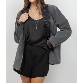 BLAZER NEGRO ENCAJE