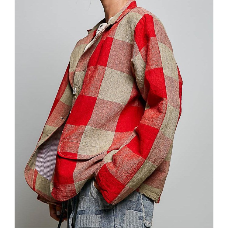 BLAZER ROJO CUADROS