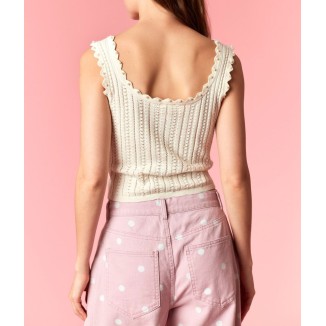 BLUSA IVORY DE PUNTO