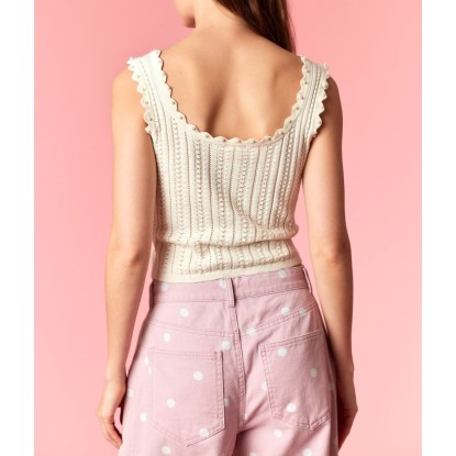 BLUSA IVORY DE PUNTO