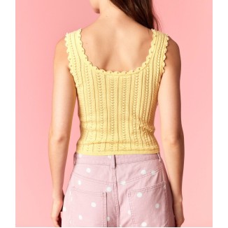 BLUSA AMARILLA DE PUNTO