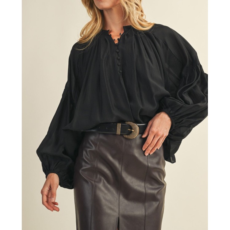 BLUSA NEGRA GLOBO