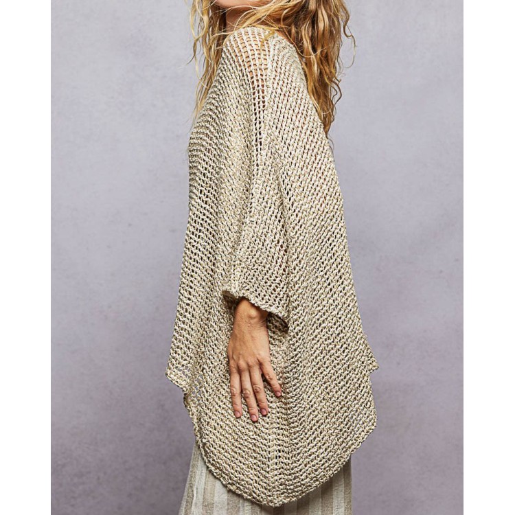BLUSON TEJIDO NATURAL