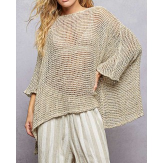 BLUSON TEJIDO NATURAL