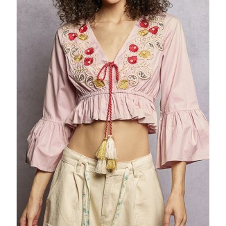 BLUSA ROSA CANUTILLO