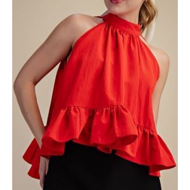 BLUSA OLAN ROJA CAUDA