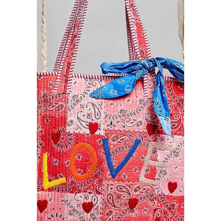 BOLSA LOVE PAISLEY