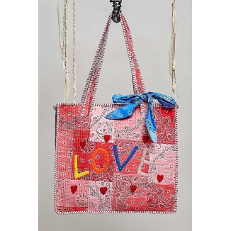 BOLSA LOVE PAISLEY