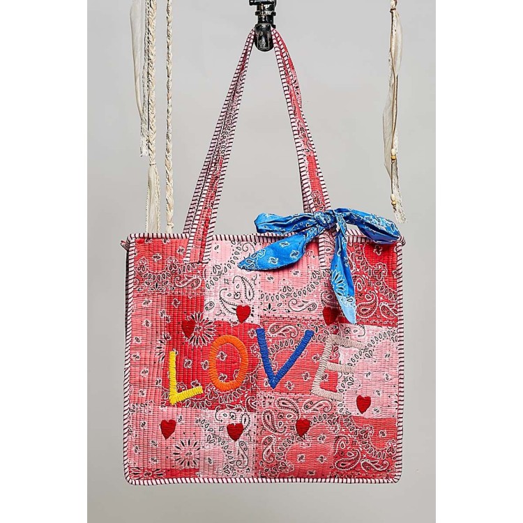 BOLSA LOVE PAISLEY