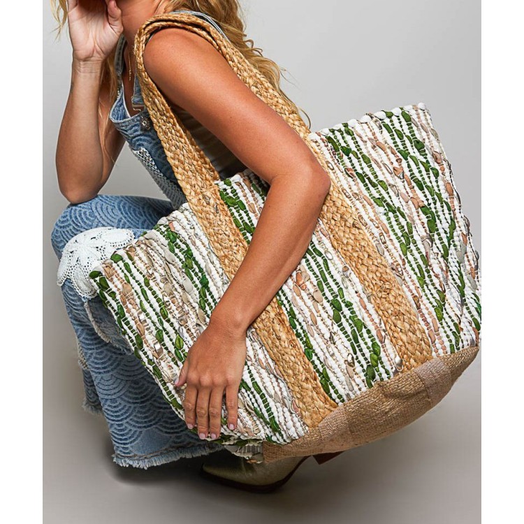 BOLSA VERDE LAZO
