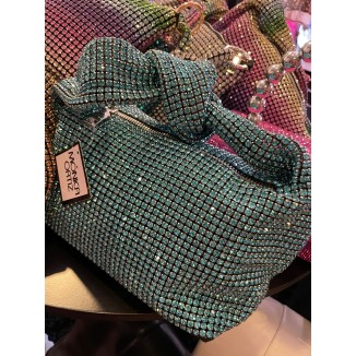 BOLSA CRISTAL AZUL NUDO ASA