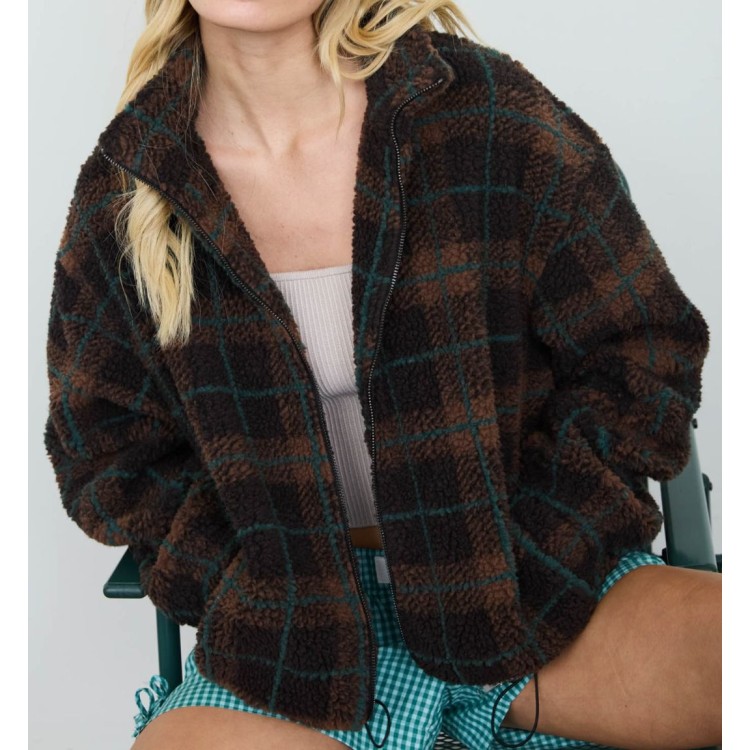 BOMBER JACKET TARTAN NGO