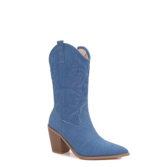 BOTA VAQUERA DENIM 