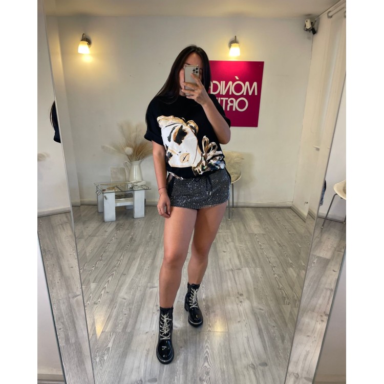 SET BACK BOTIN CHAROL NEGRO