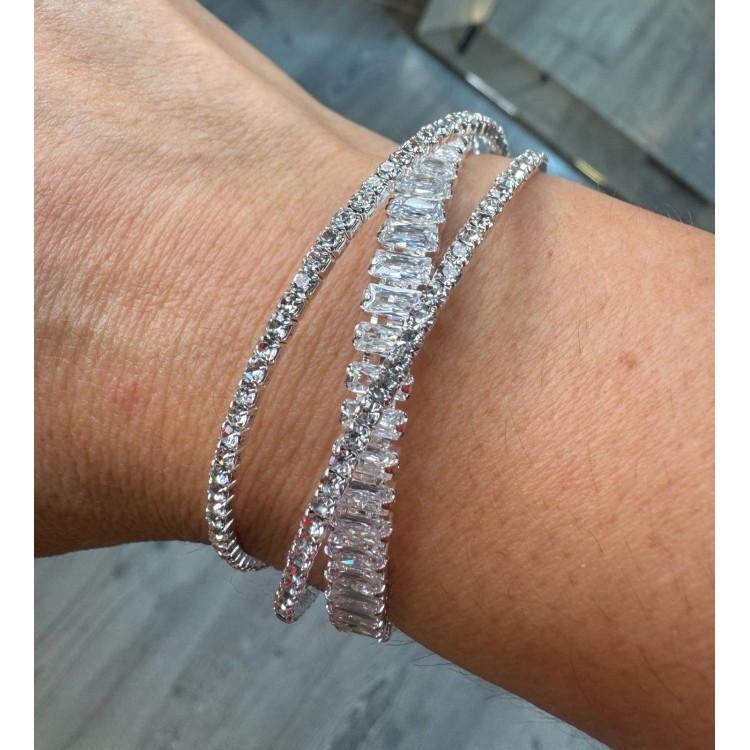 TRANSP BRAZALETE CRISTAL PLATA