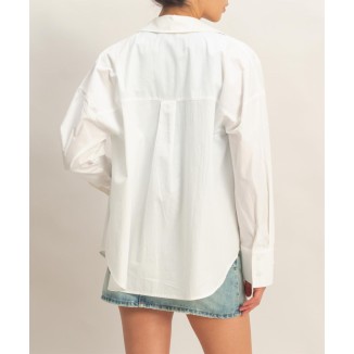 CAMISA BLANCA LISA