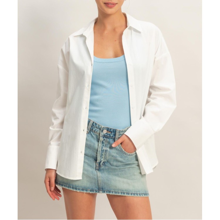 CAMISA BLANCA LISA
