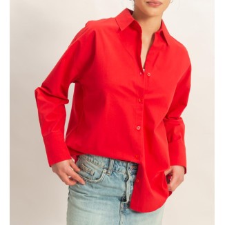 CAMISA ROJA LISA