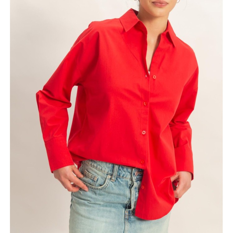 CAMISA ROJA LISA