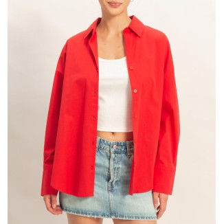 CAMISA ROJA LISA