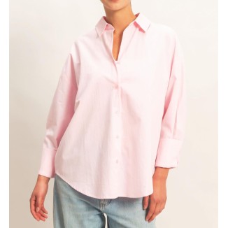CAMISA ROSA LISA