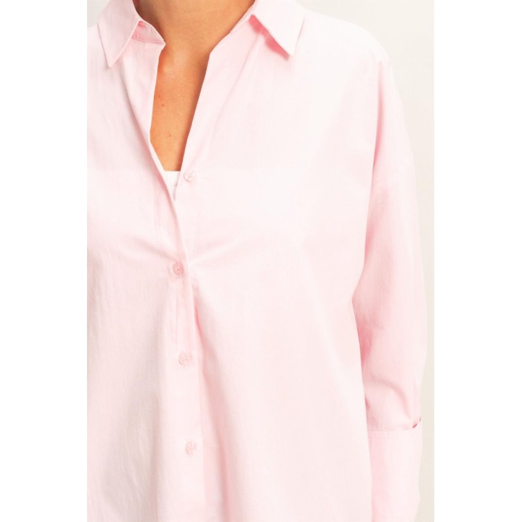 CAMISA ROSA LISA