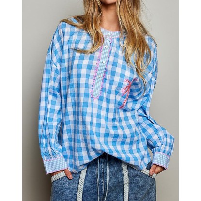 CAMISA CUADROS AZUL