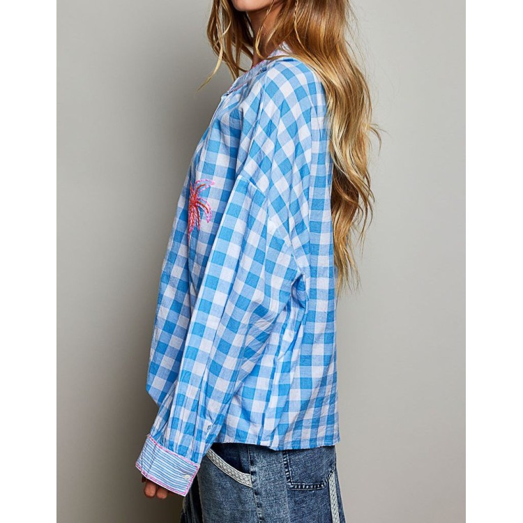 CAMISA CUADROS AZUL
