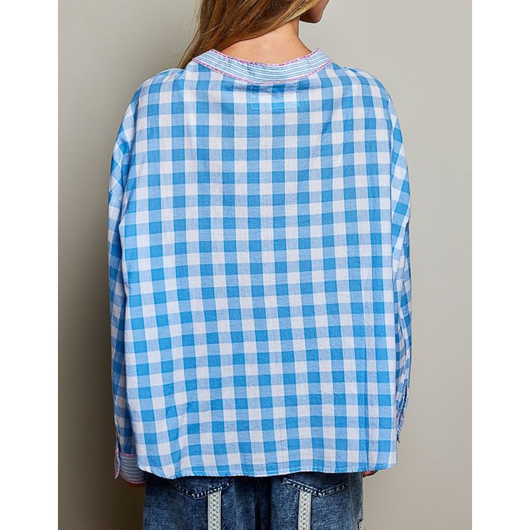 CAMISA CUADROS AZUL