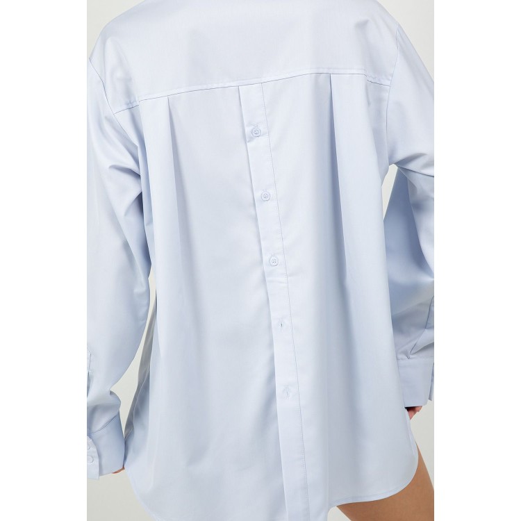 CAMISA AZUL CIELO SOLIDA PUÑO