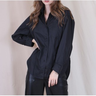 CAMISA SOLIDA NEGRA