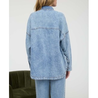 CAMISA DENIM DESLAVADO