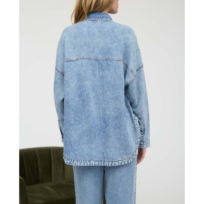 CAMISA DENIM DESLAVADO