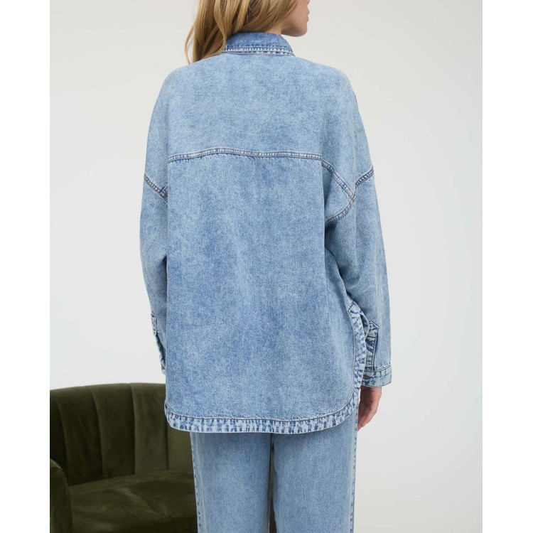 CAMISA DENIM DESLAVADO