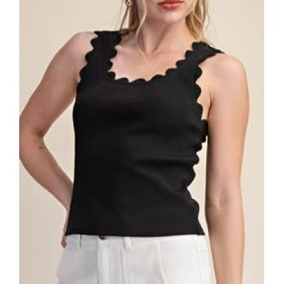 CAMISETA NEGRA ONDAS