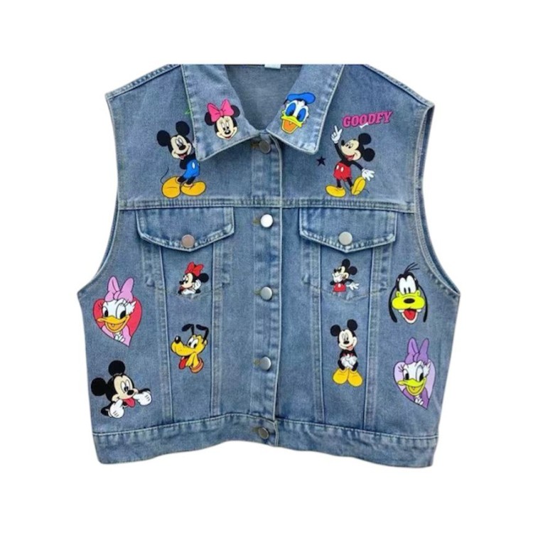 CHALECO DENIM MICKEY
