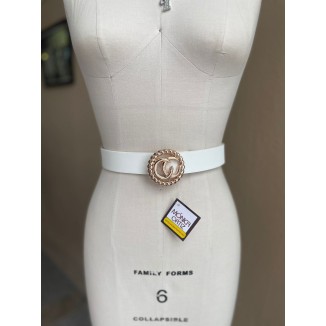 CINTO BLANCO CC ORO 