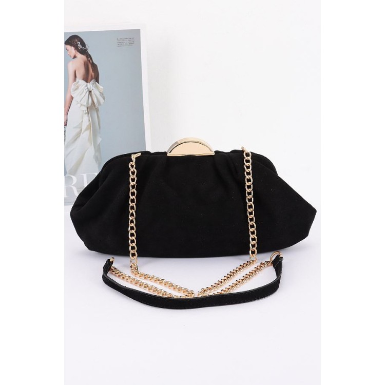 CLUTCH BLANDA NEGRA