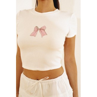 CROPTOP BLANCO MOÑITO 