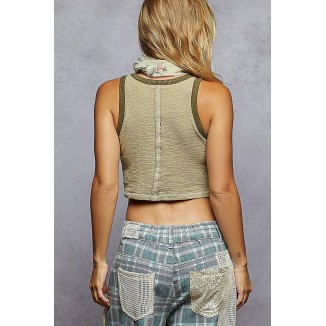 CROPTOP OLIVO ESTOPEROL