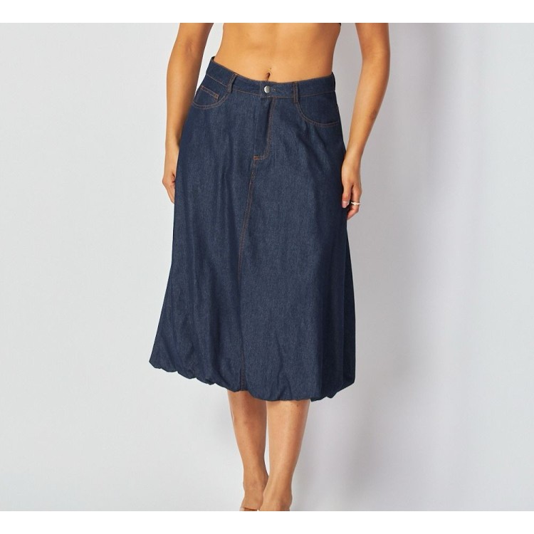 FALDA 3/4 BOMBER DENIM