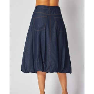 FALDA 3/4 BOMBER DENIM