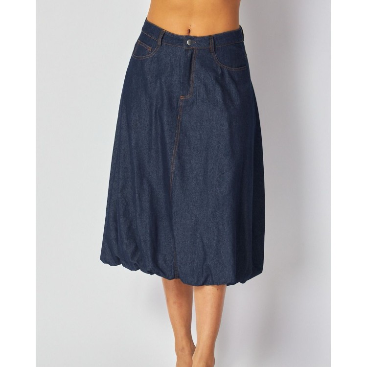 FALDA 3/4 BOMBER DENIM