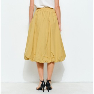 FALDA GLOBO MOSTAZA