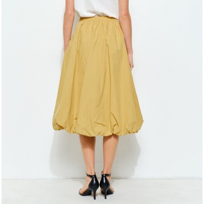 FALDA GLOBO MOSTAZA
