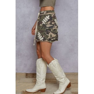 FALDA MINI CAMUFLAJE